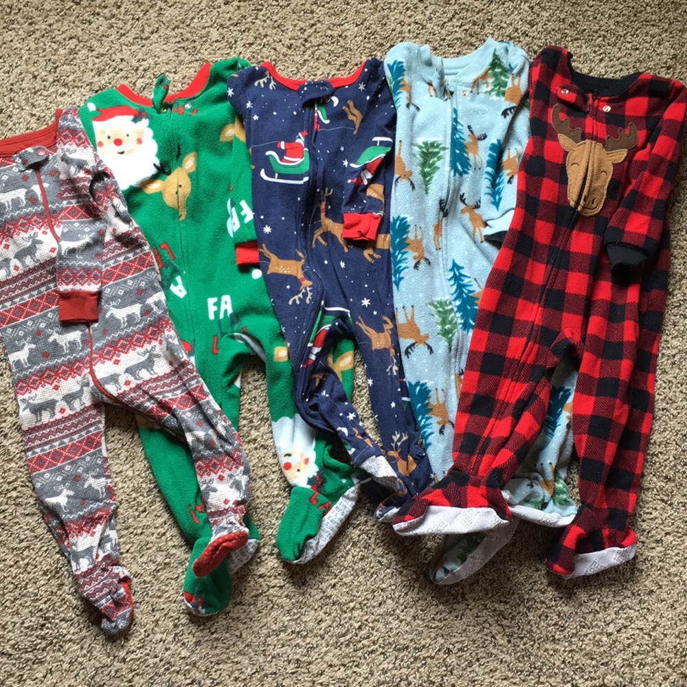 9-12 mo. Pajama lot